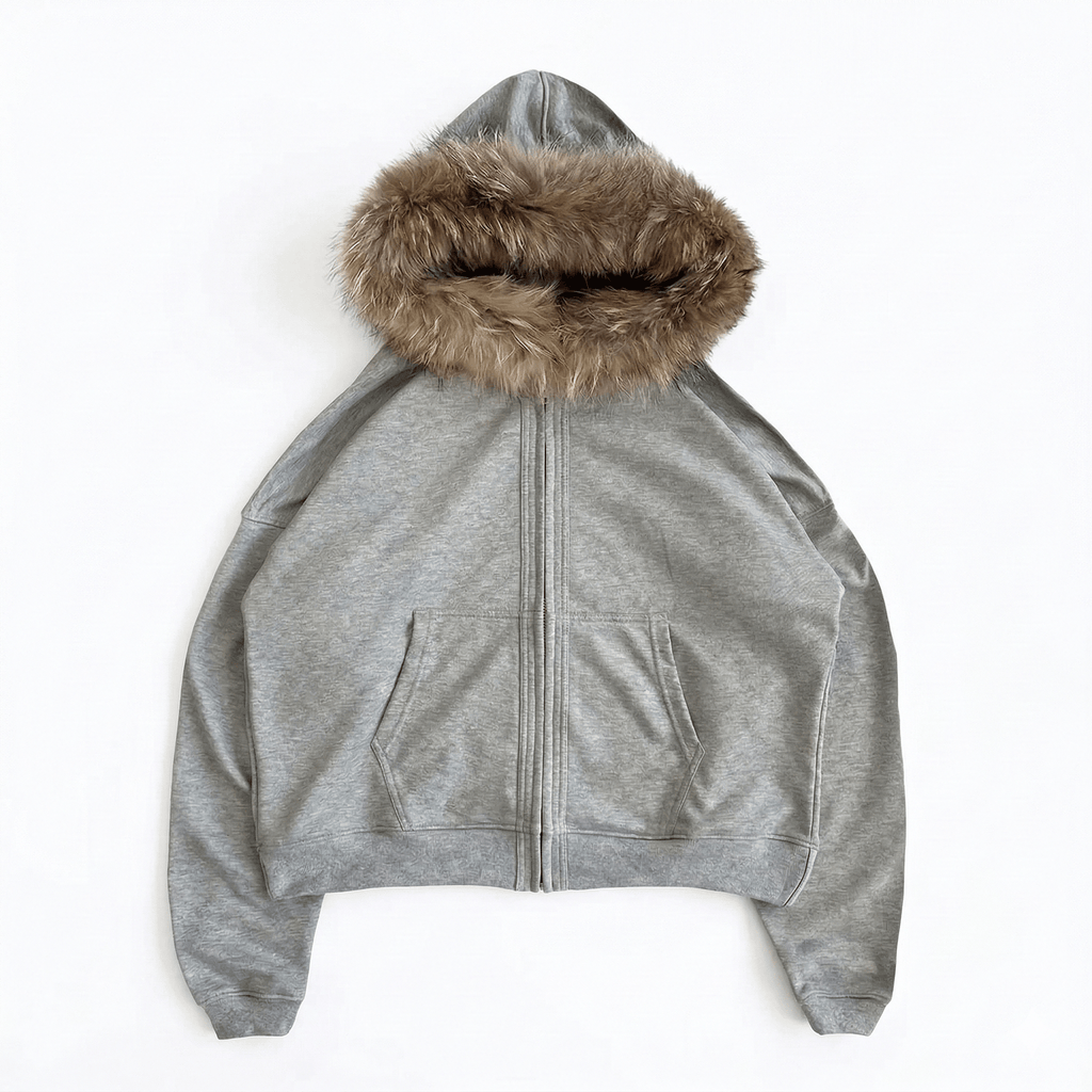 Fur Zip - Up - Crisis n Peace