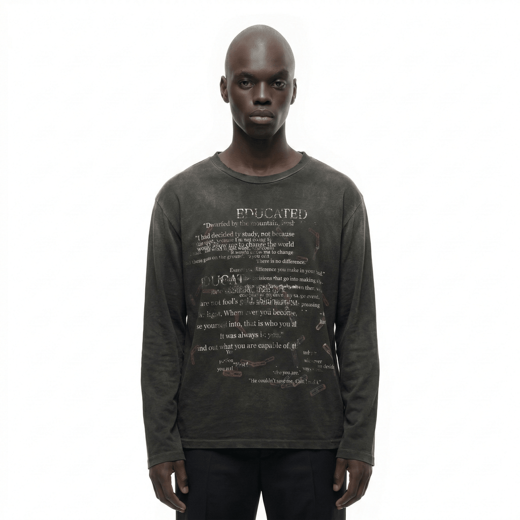 Educated Longsleeve Shirt - Crisis n Peace