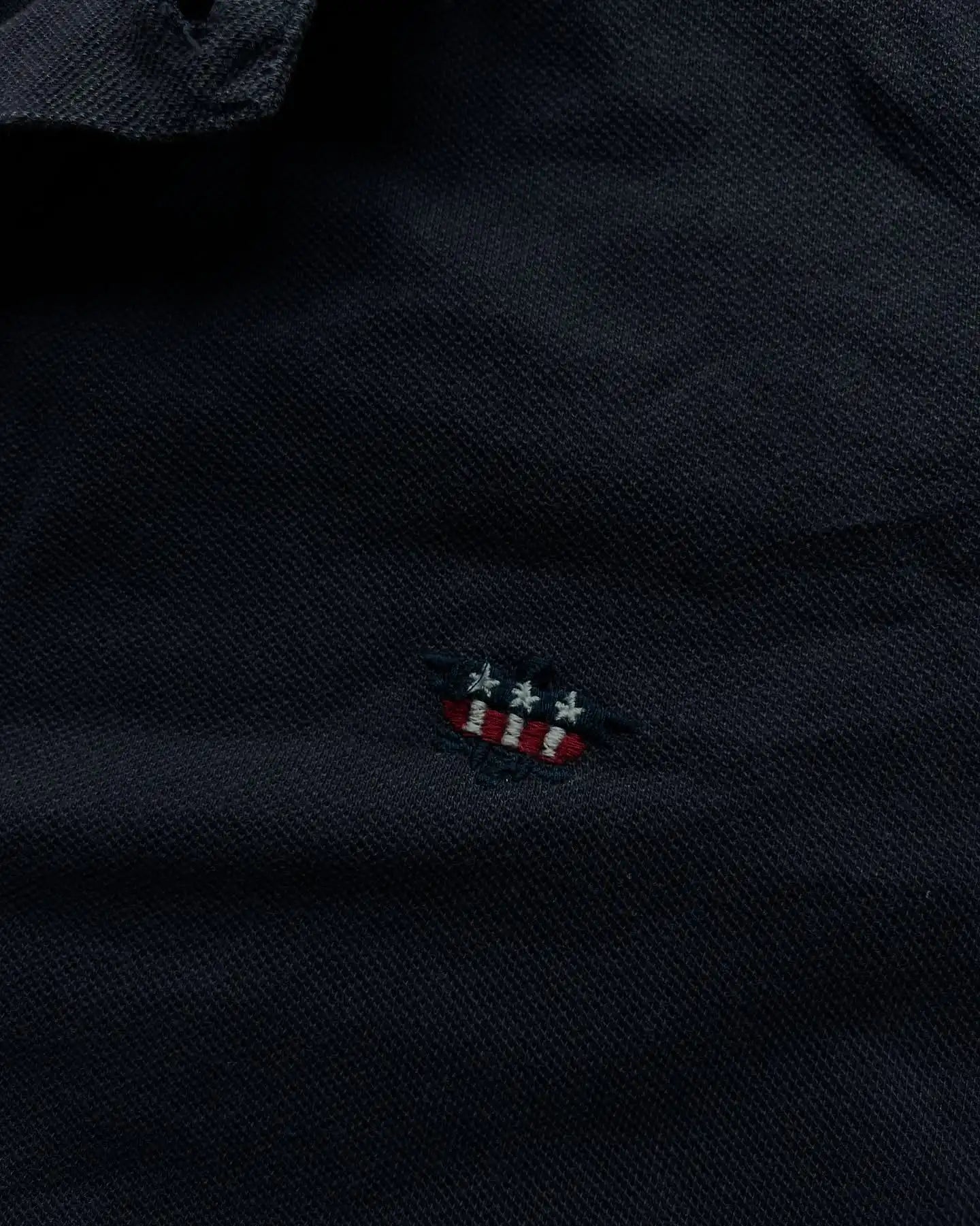 Distressed Flag Polo Shirt - Crisis n Peace