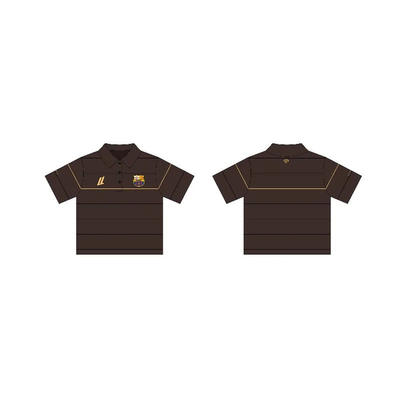 Barca Polo Shirt Retro
