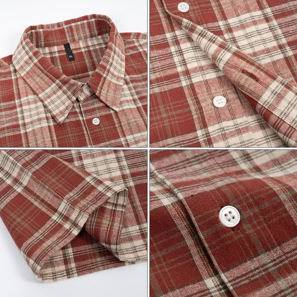 Boxy Fit Button Up Flannel