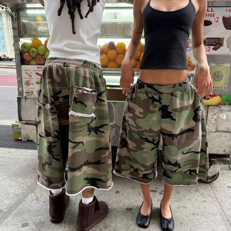 Camo Sweat Shorts