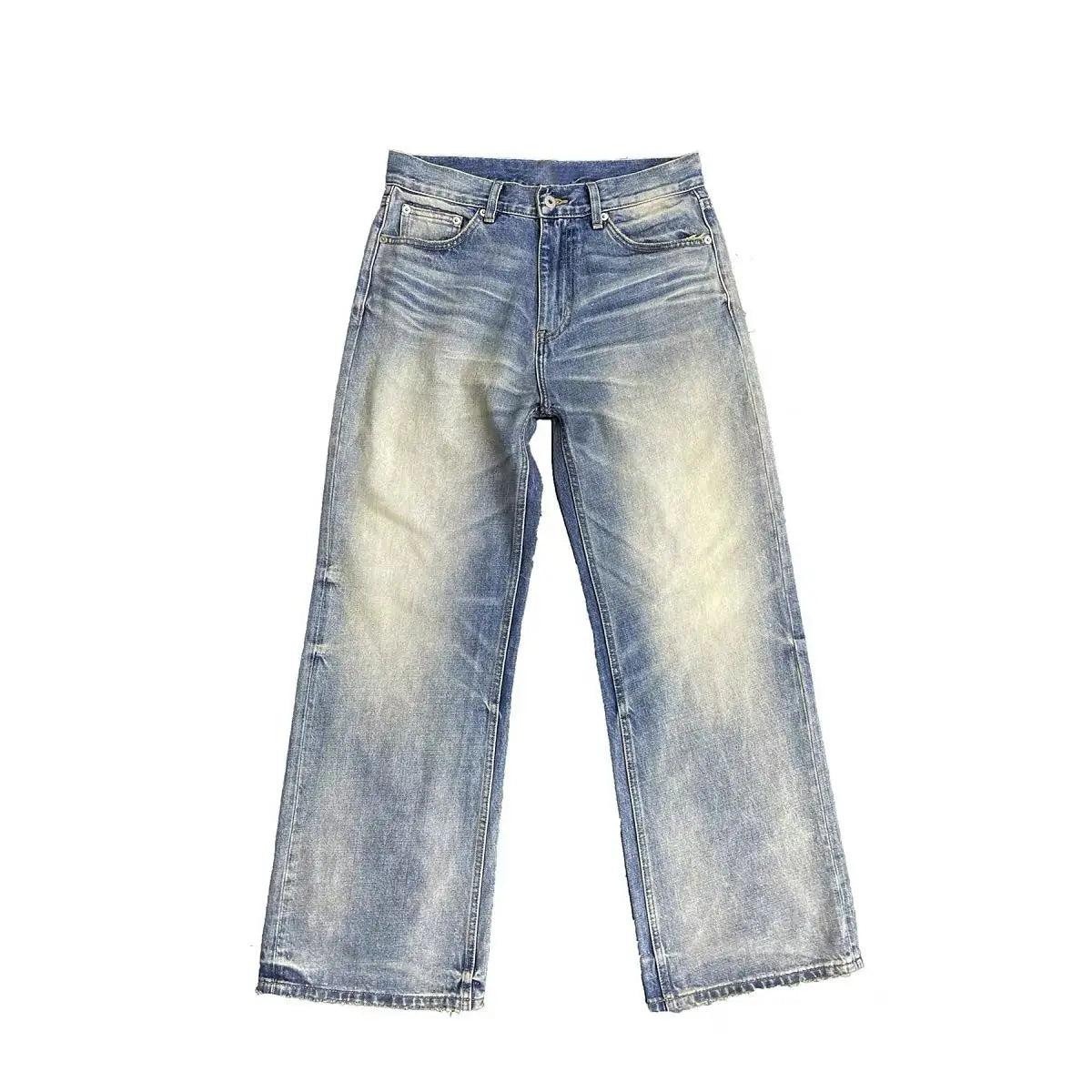 Washed Blue Jeans
