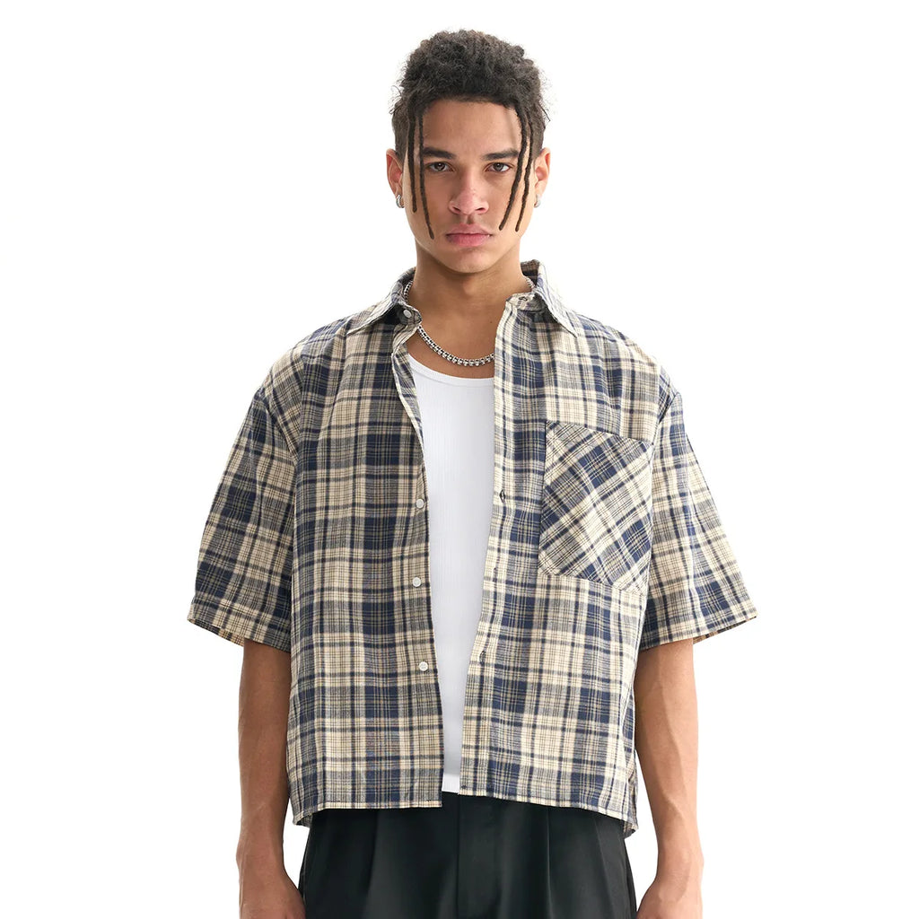 Boxy Fit Button Up Flannel