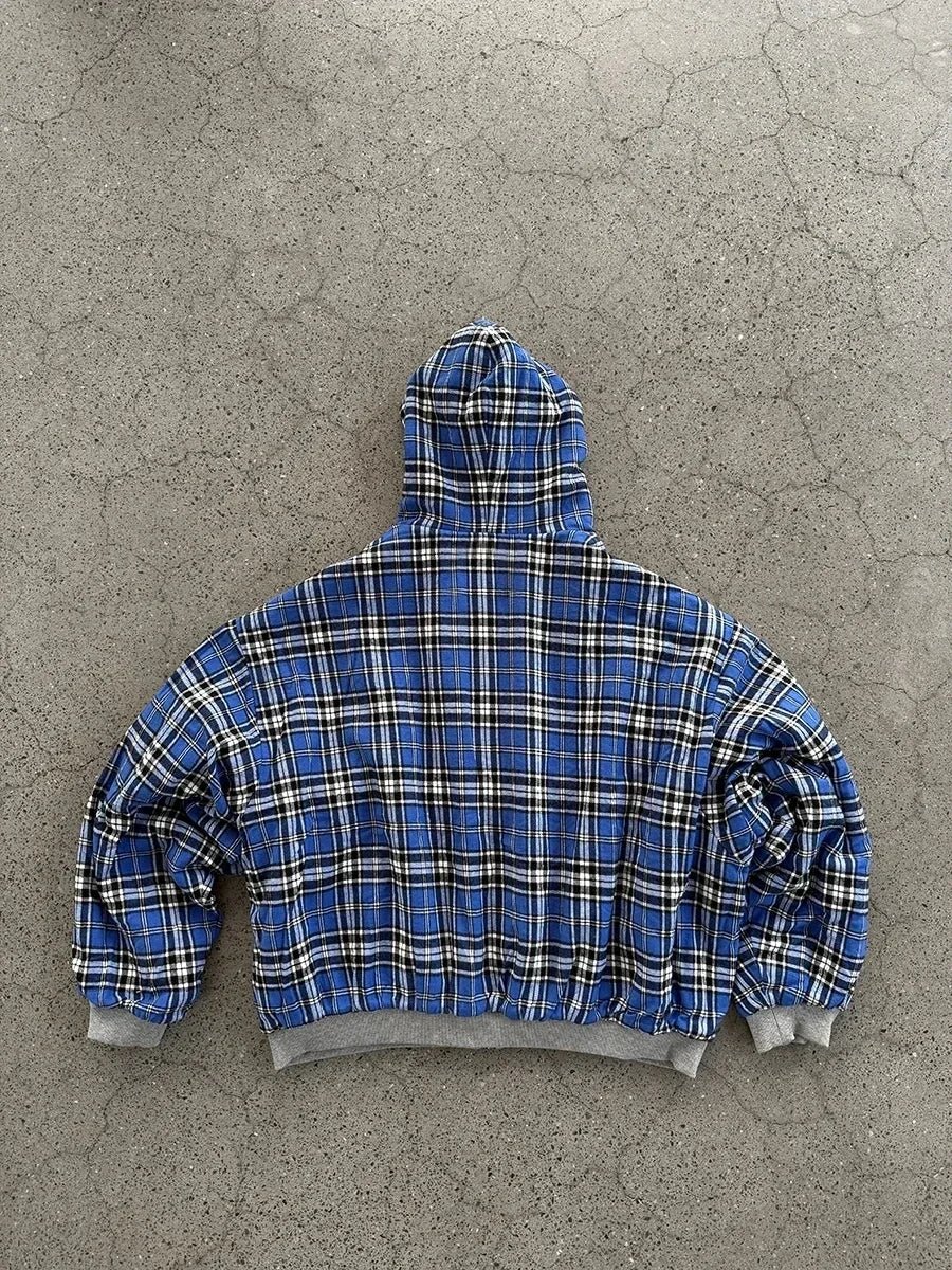 Blue Reversible Zip - Up - Crisis n Peace