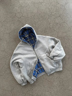 Blue Reversible Zip - Up - Crisis n Peace