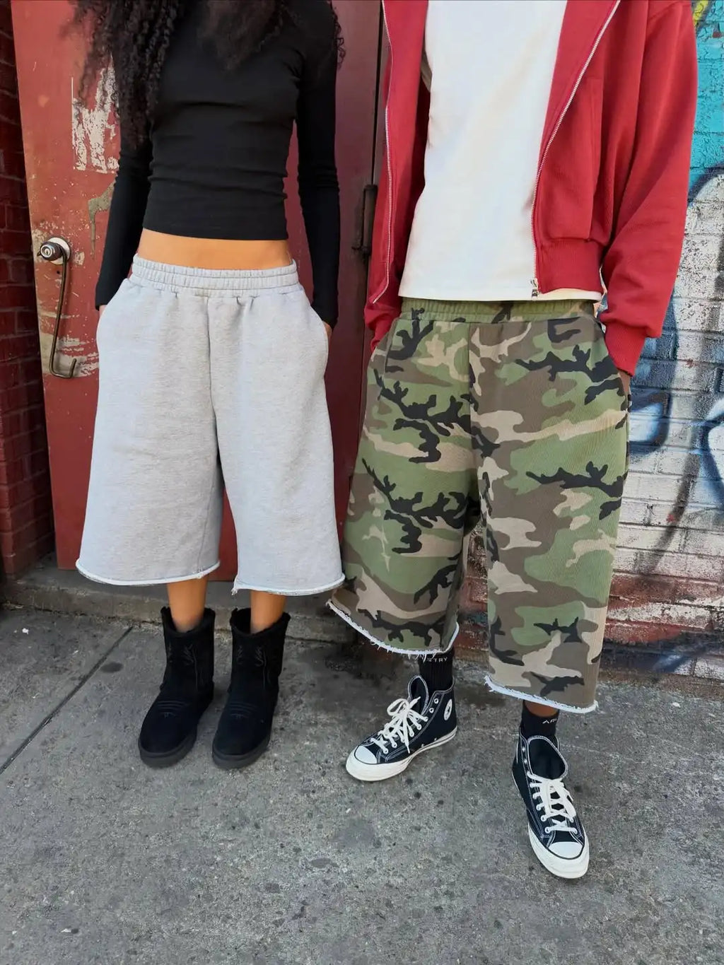 Camo Sweat Shorts
