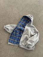 Blue Reversible Zip - Up - Crisis n Peace