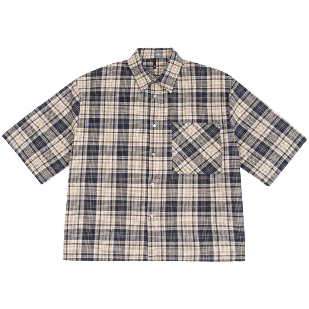 Boxy Fit Button Up Flannel
