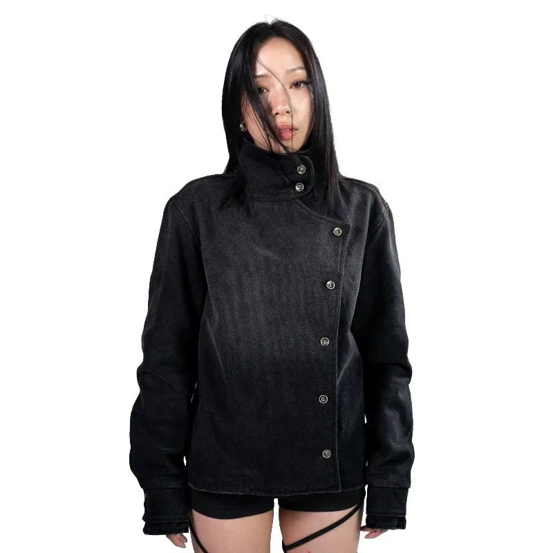 Archival Asymmetrical Jacket - Crisis n Peace