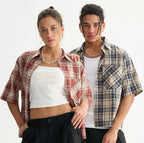 Boxy Fit Button Up Flannel