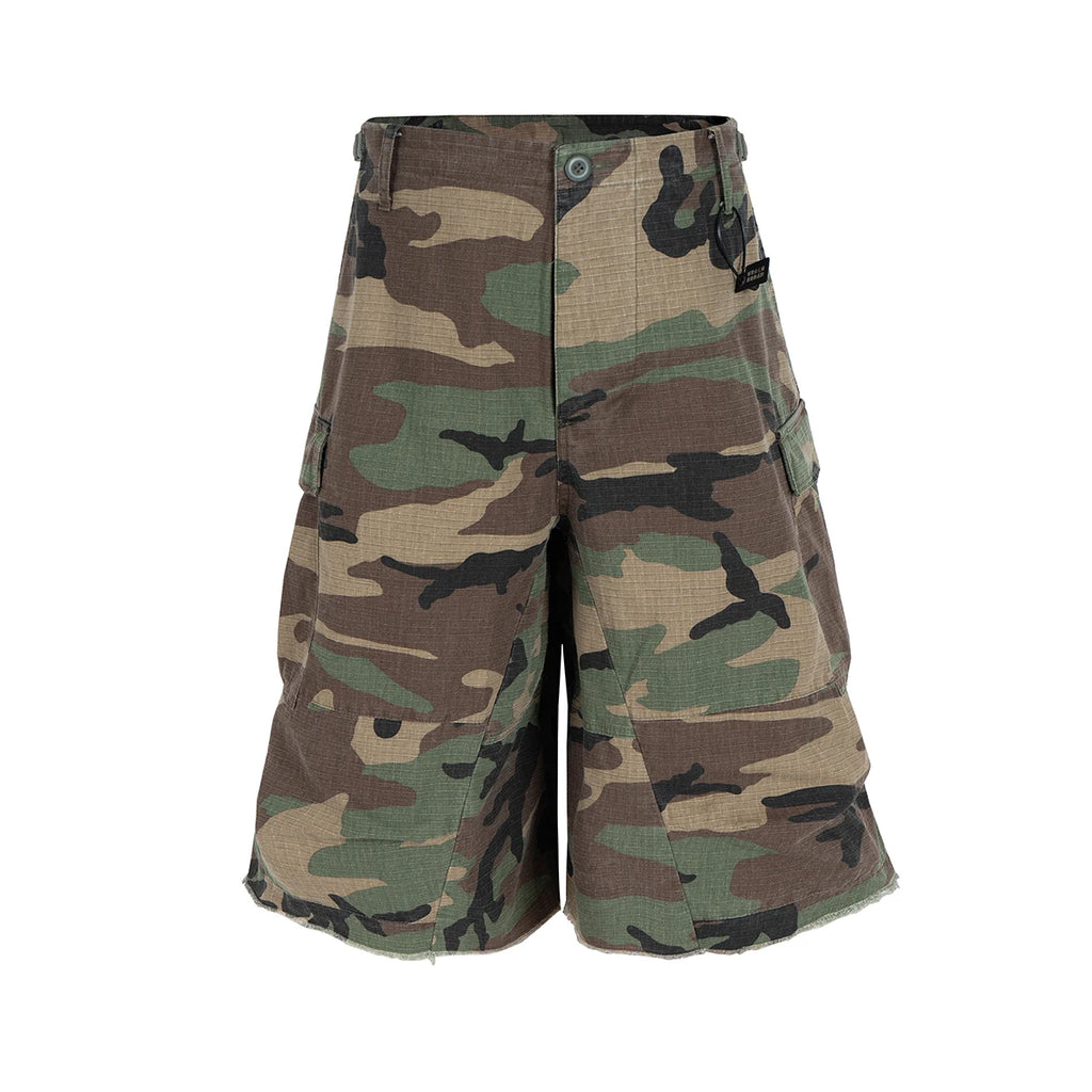 Camo Cargo Shorts