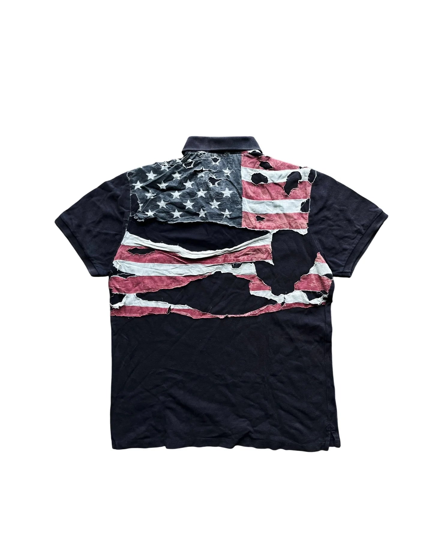 America Flag Polo Shirt