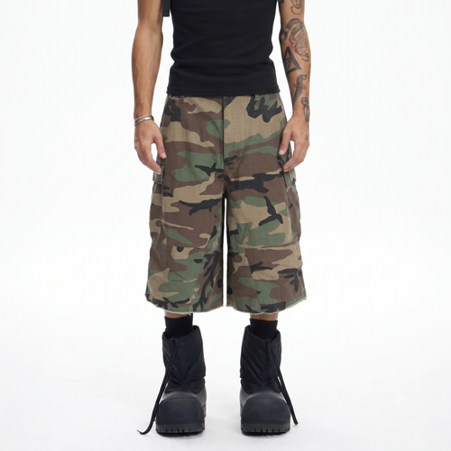 Camo Cargo Shorts