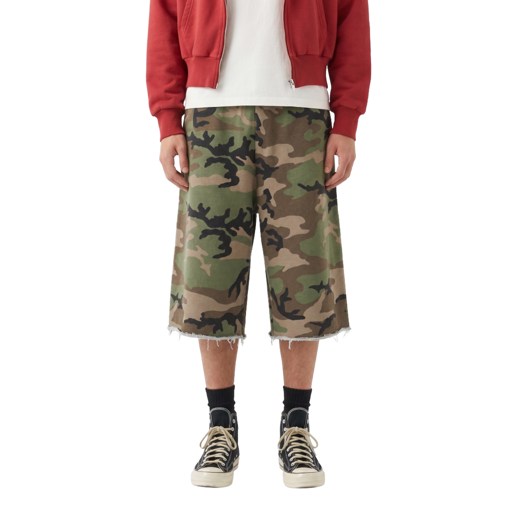Camo Sweat Shorts