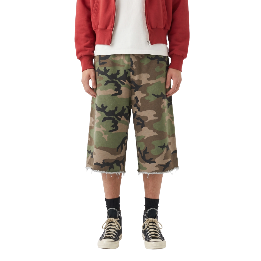 Camo Sweat Shorts