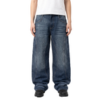 Denim Pants Washed Loose Fit