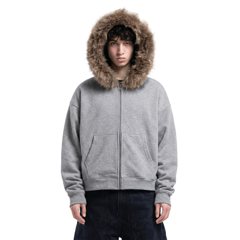 Fur Zip - Up - Crisis n Peace