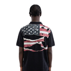 America Flag Polo Shirt